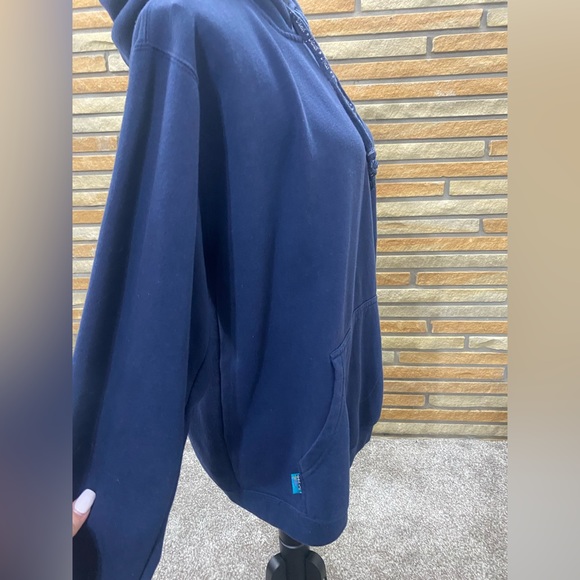 Medium navy pullover hoodie - Picture 6 of 8